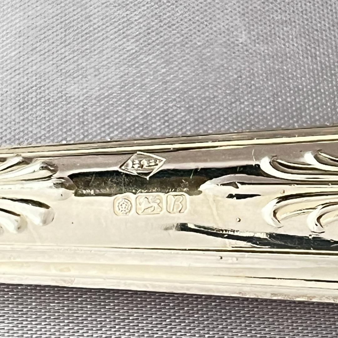 Harrison Brothers】【純銀ハンドル】キングス バターナイフ - メルカリ