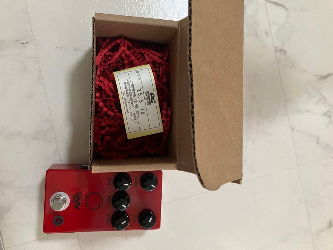 JHS Pedals Angry Charlie V3【箱・缶バッジ・ピック付】 - ギター