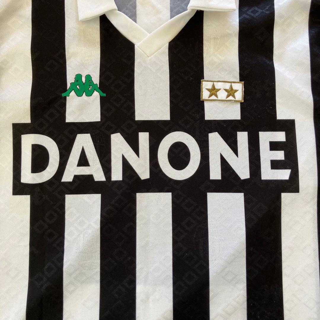 美品】古着 イタリア製 カッパ ユベントス サッカー ゲームシャツ XL