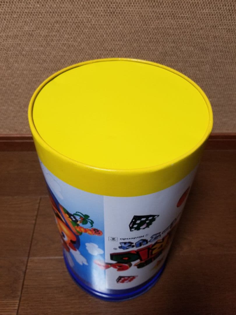 任天堂　Nintendo　スーパーマリオ　くろがね　スチール　ボックス　筒箱