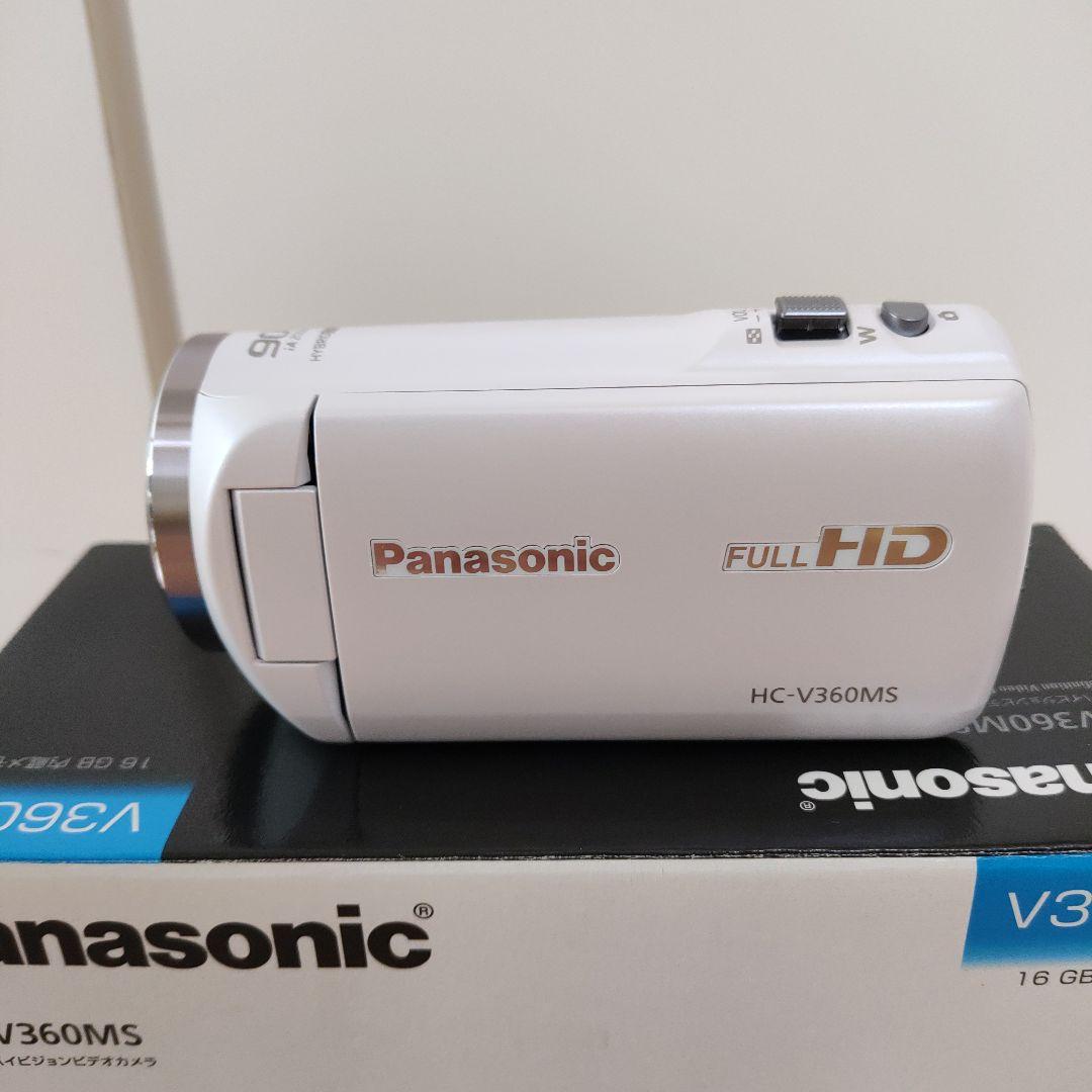 Panasonic HC-V360MS ビデオカメラ【ほぼ新品】 Amazon | パナソニック HDビデオカメラ V360MS 16GB 高倍率90倍ズーム