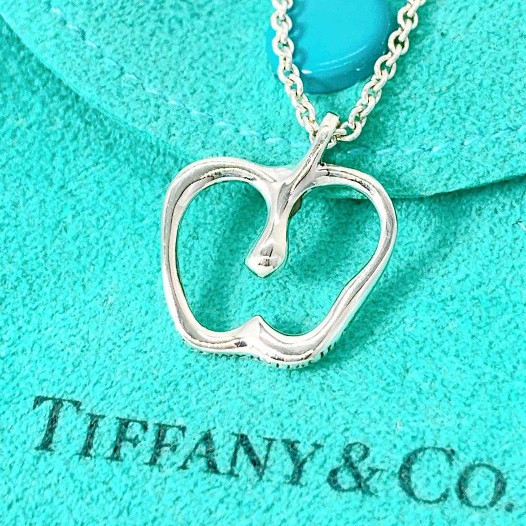 美品 ティファニー アップル りんご ネックレス シルバー925 - メルカリ