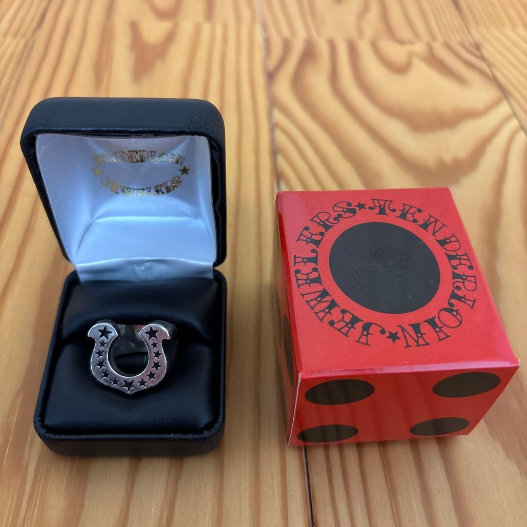 テンダーロイン　ホースシューリング　10号　チック TENDERLOIN（テンダーロイン） 8K ホースシュー ダイヤ リング チック