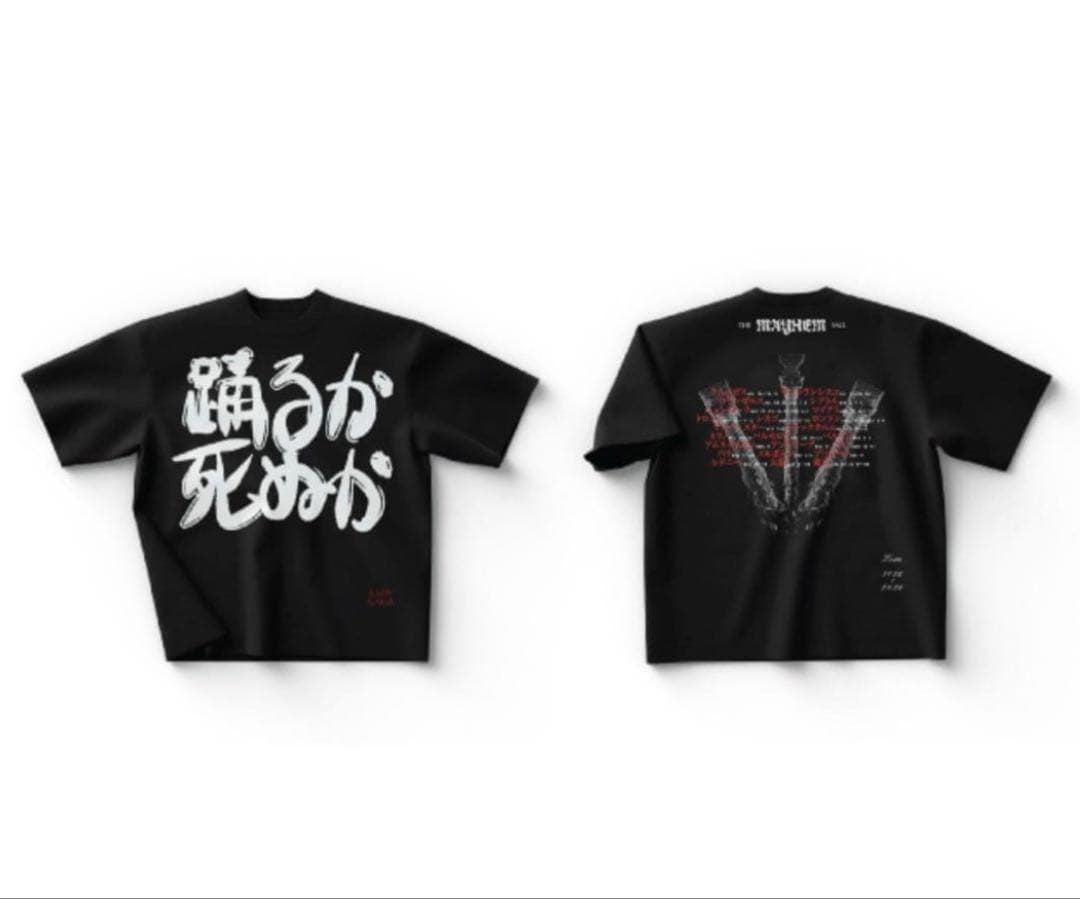 Lady Gaga 踊るか死ぬか 日本限定版Tシャツ Lサイズ