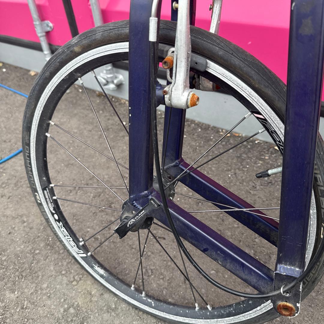 PEUGEOT 折りたたみ自転車 ネイビー CRIQUET - メルカリ