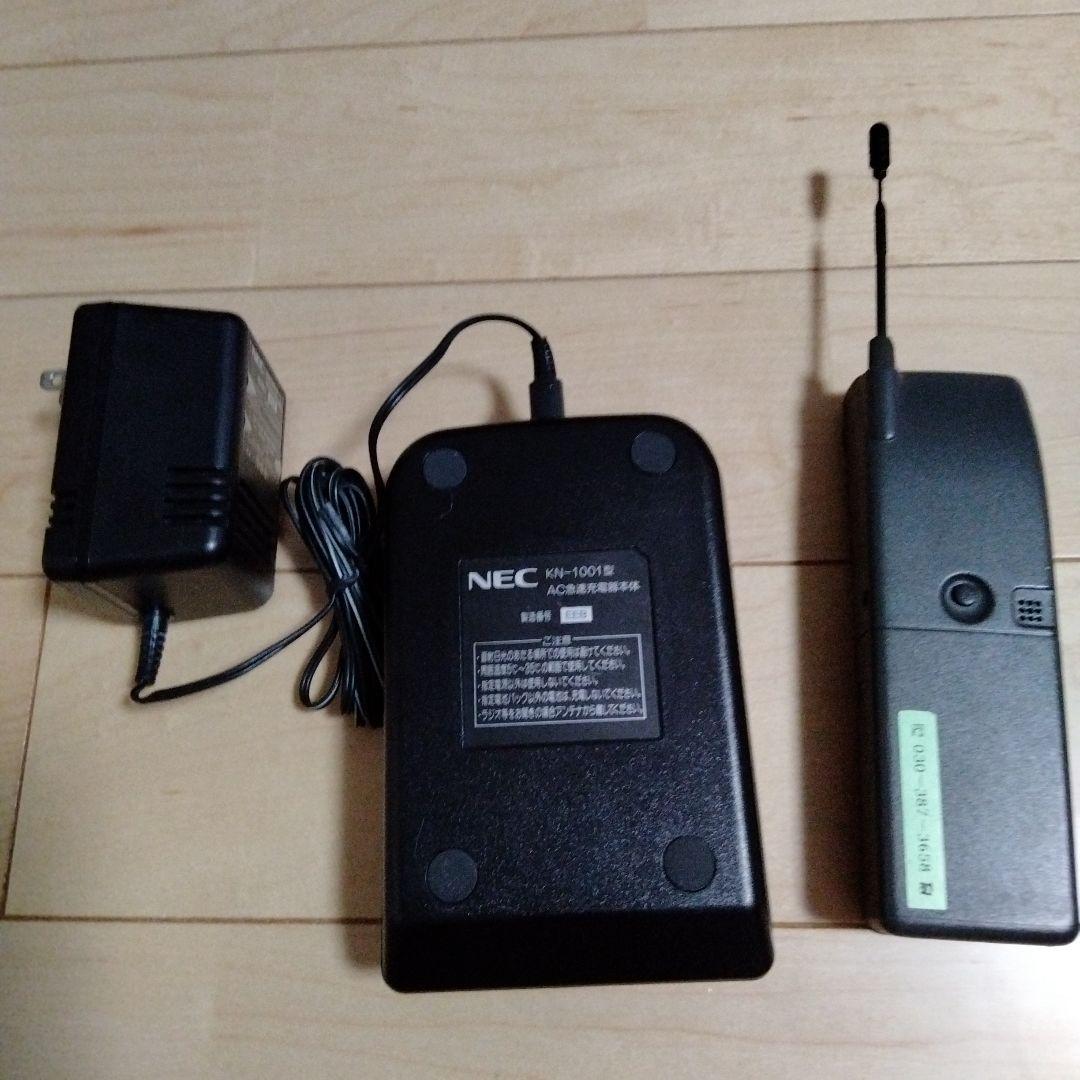 NEC携帯電話（昭和レトロ）KN- 1001 - メルカリ
