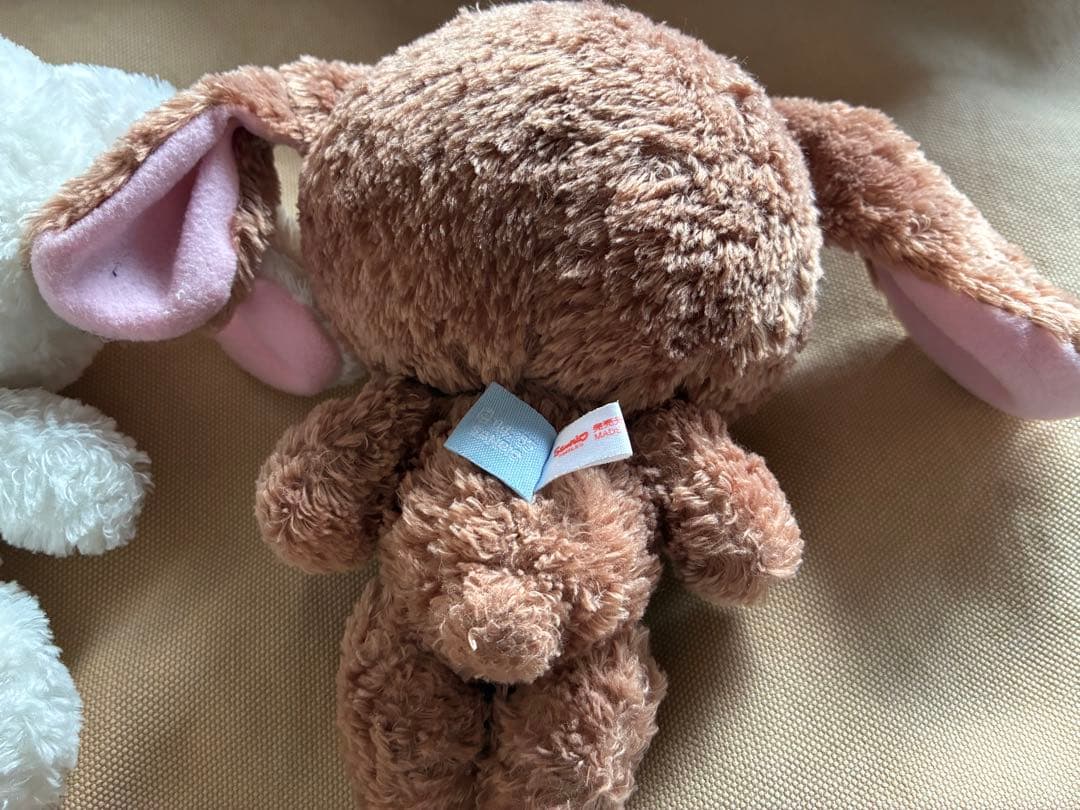 シュガーバニーズ　くろうさ　しろうさ　ぬいぐるみセット