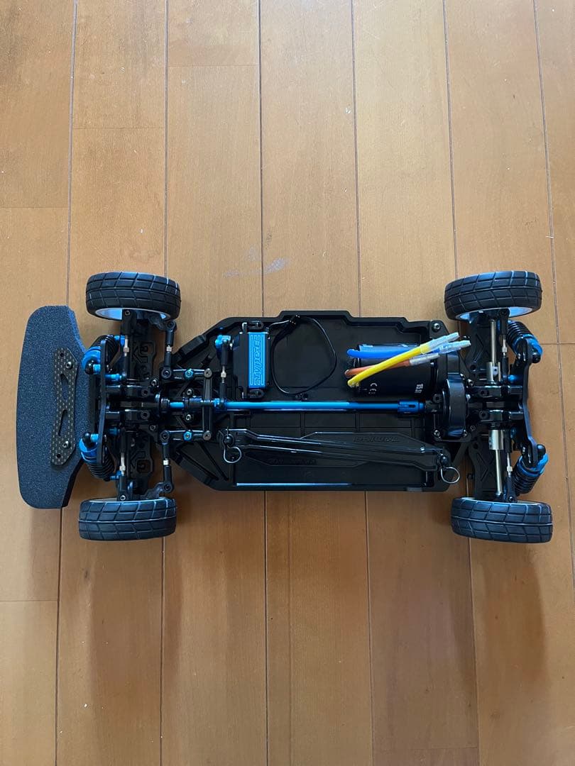 TAMIYA TT-02 TYPE-SRX 組立済（サーボ、モーター、工具付）