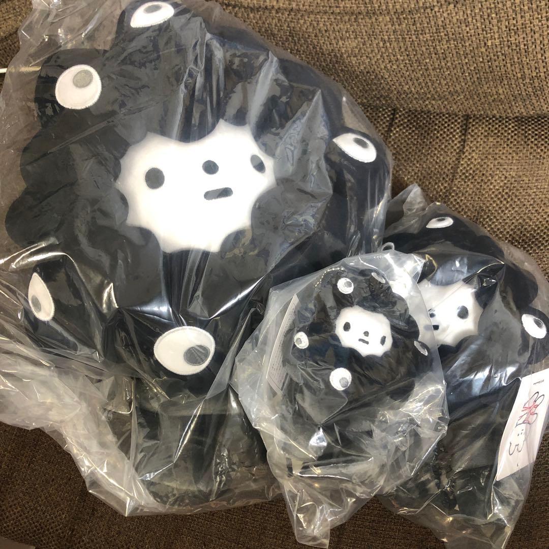 きっこうちゃん　ミャクミャク　大中小　3個セット　EXPO ブラック　黒