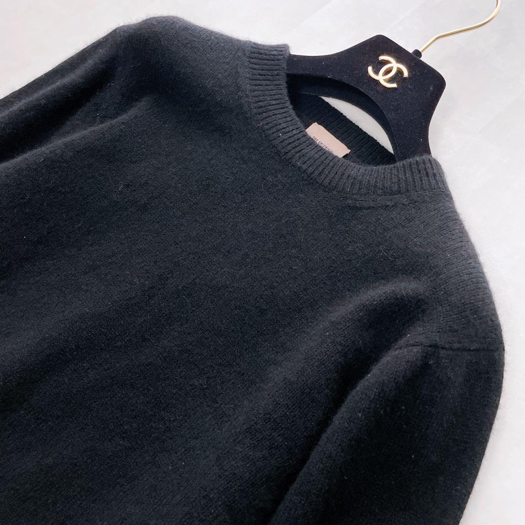 美品✨THE SHISHIKUI シシクイ ウールカシミヤ クルーネックニット