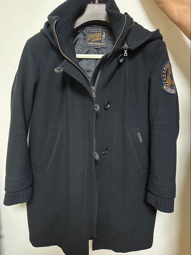 HYSTERIC GLAMOUR ダッフルコート 楽天市場】HYSTERIC GLAMOUR LONDON TRADITION/アップリケダッフル