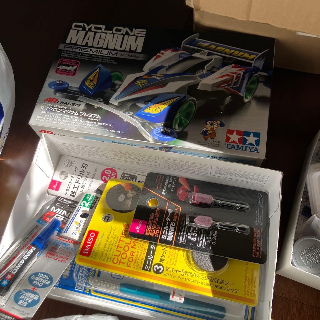 ミニ四駆パーツセット スターターパック付き