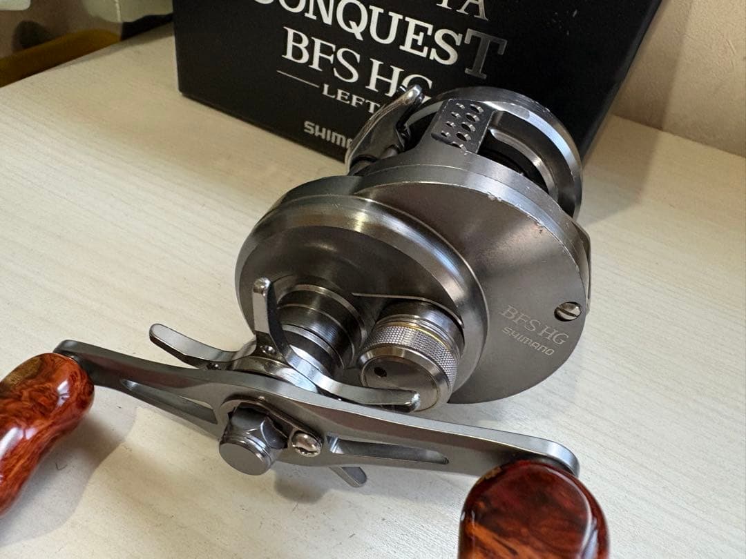 シマノ 17カルカッタBFS HG レフト カスタム - メルカリ