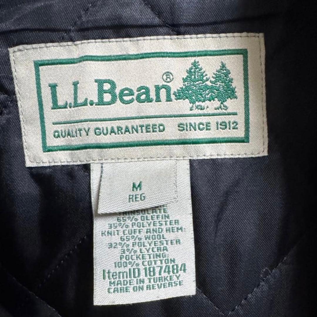 【美品】 L.L.Bean エルエルビーン レザージャケット ブラック　USA