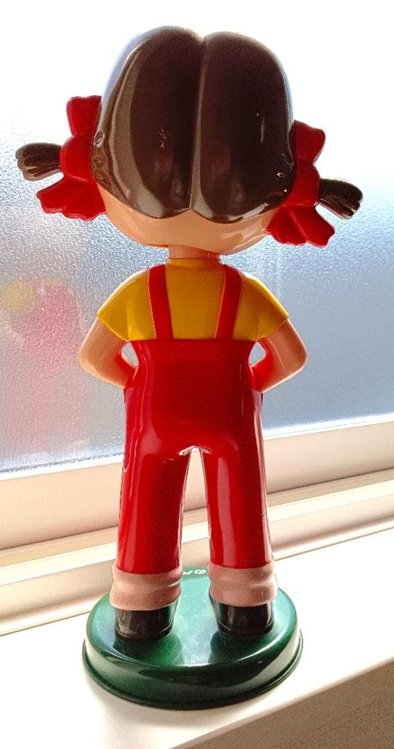 【美品】不二家のペコちゃん人形 首振り