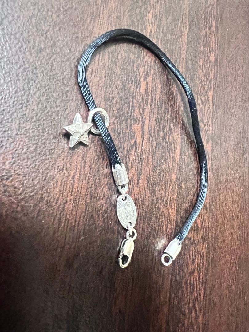 ★*★様 Chrome Hearts クロムハーツ KZ スター シルクブレスレ CHROME HEARTS(クロムハーツ) KZ BRACELET STAR KZ ケーゼット スター