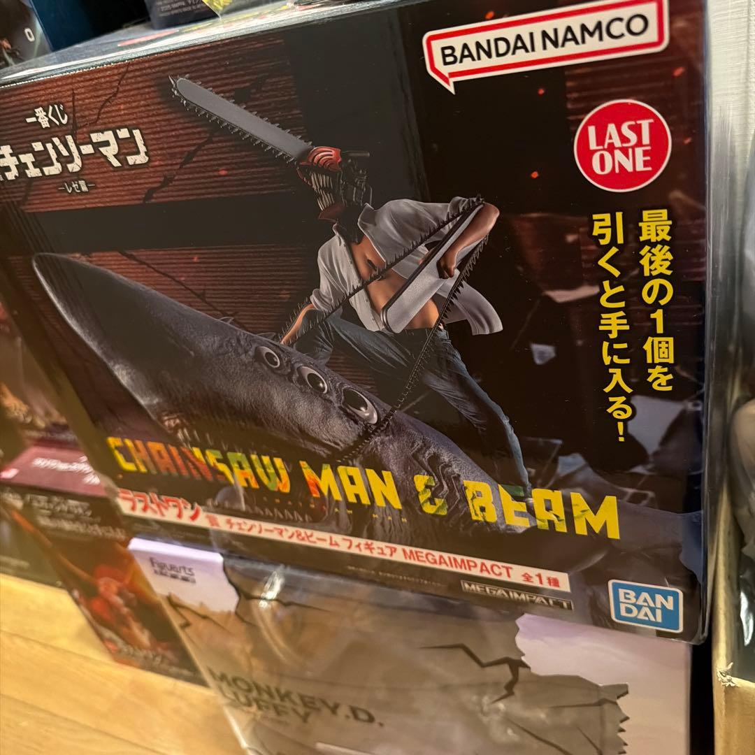 チェンソーマン 劇場版レゼ篇 一番くじ ラストワ ン賞 デンジビーム 一番くじ 劇場版『チェンソーマン レゼ篇』」のラストワン賞は