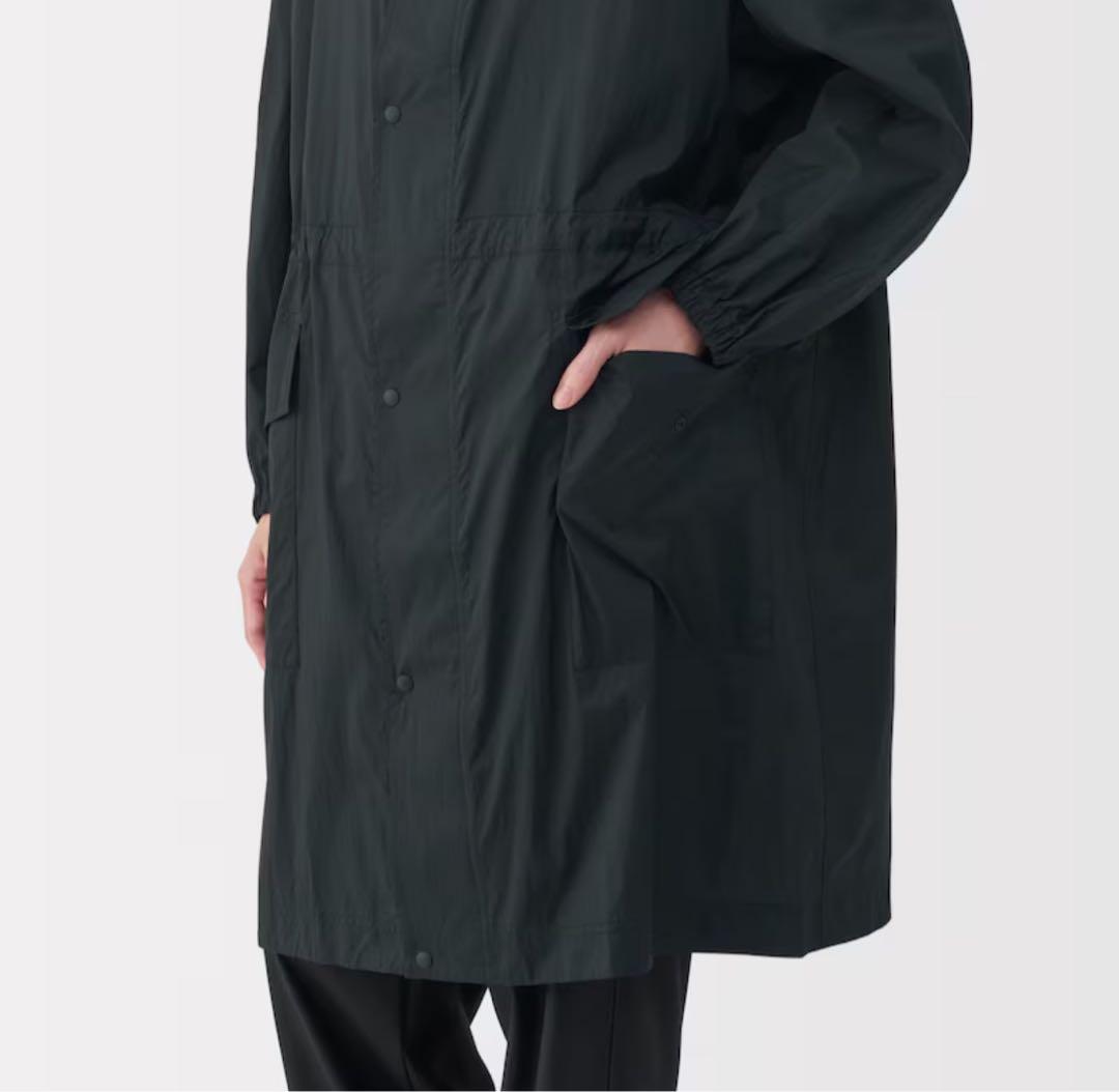 MUJILabo 軽量撥水ナイロンフード付きコート 紳士M - メルカリ