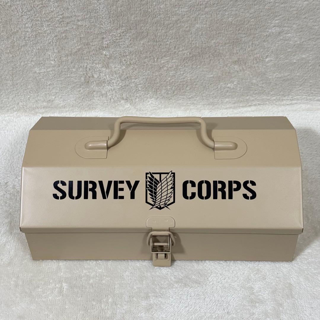【未使用】進撃の巨人 調査兵団 ツールボックス 正規品 公式 終売品 希少品