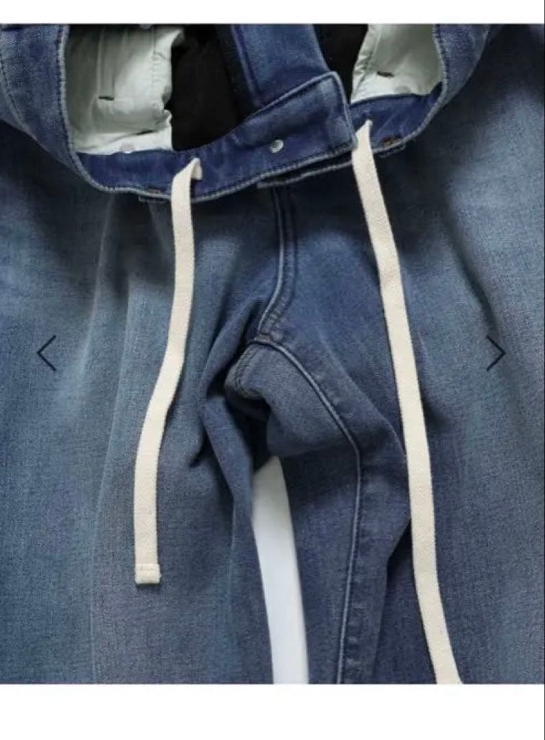 バンヤードストーム 裏起毛インディゴワイドパンツ Sサイズ 試着のみ