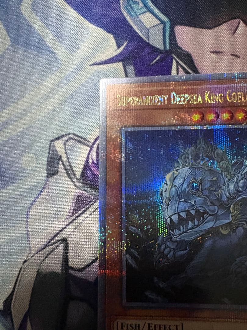 美品　遊戯王　泰亜版 超古深海王シーラカンス 25thシークレット