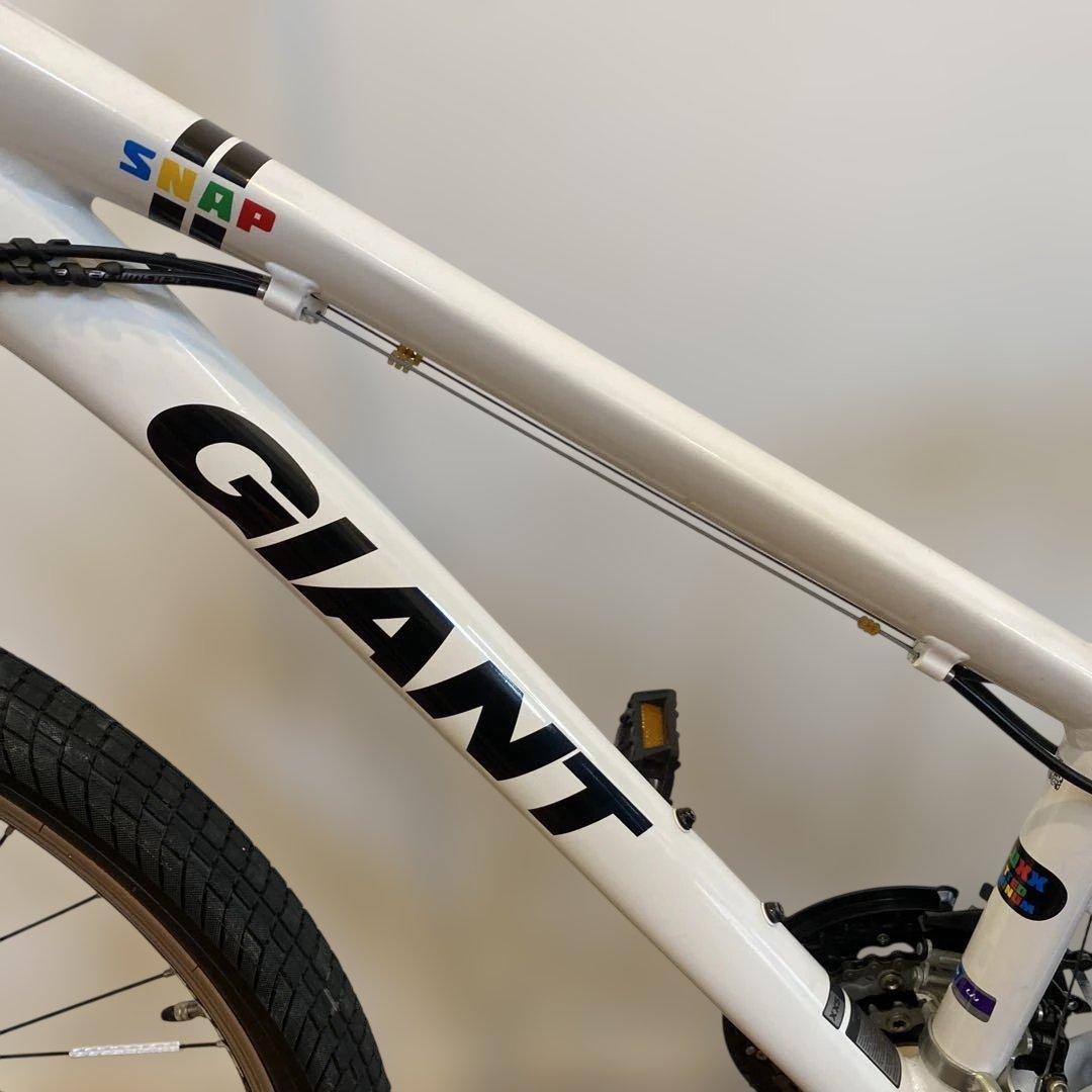 ビス様専用 ジャイアント白MTB GIANT SNAP XXSサイズ26インチ - メルカリ