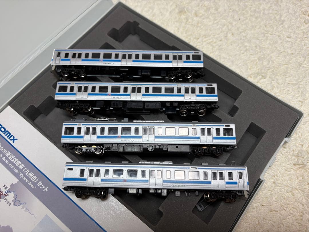 そ*ば様 JR九州　 TOMIX 92248 415系　1500番台　九州色　4