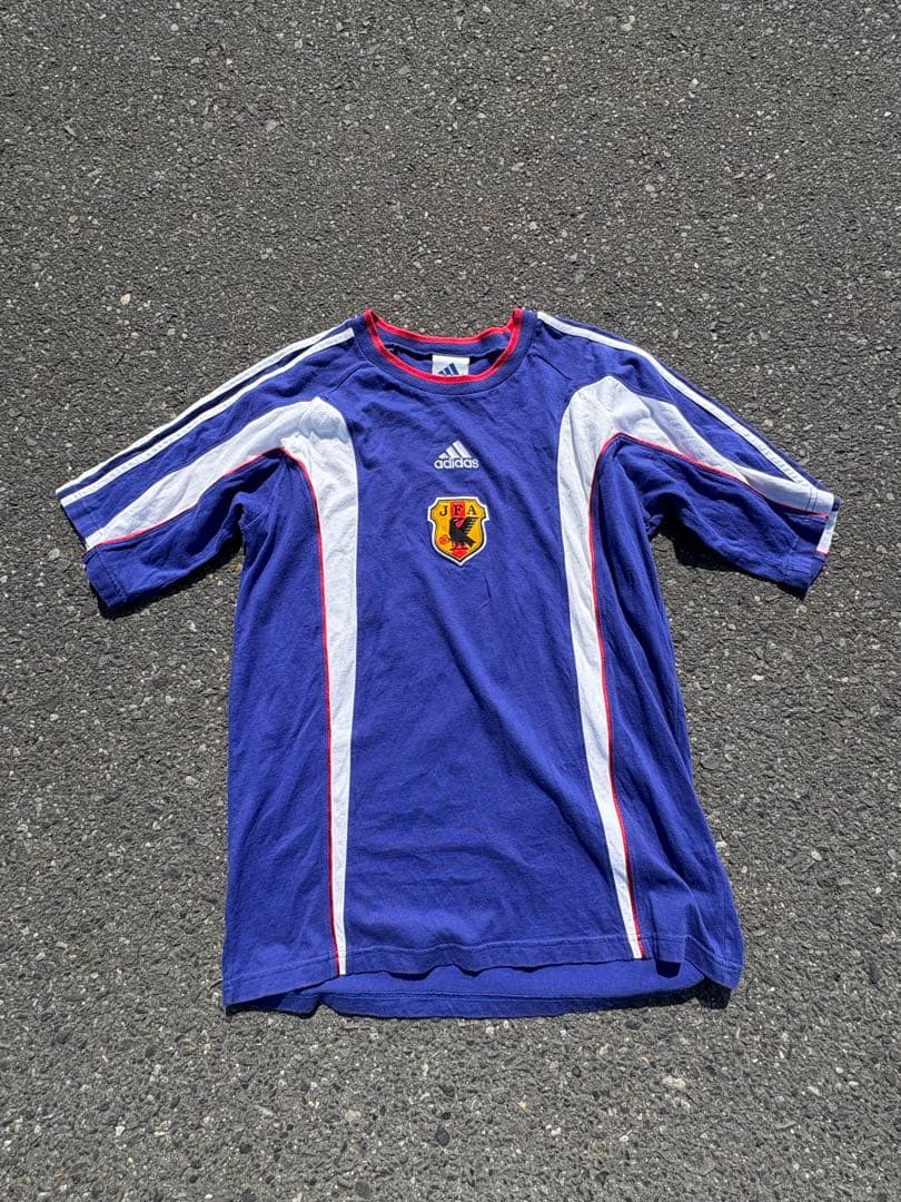 adidas 90s JFA 日本代表 サッカー Tシャツ y2k - メルカリ