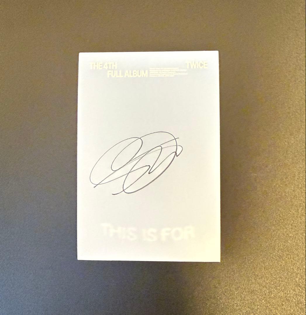 TWICE THIS IS FOR アメリカ限定 サナ サイン - メルカリ