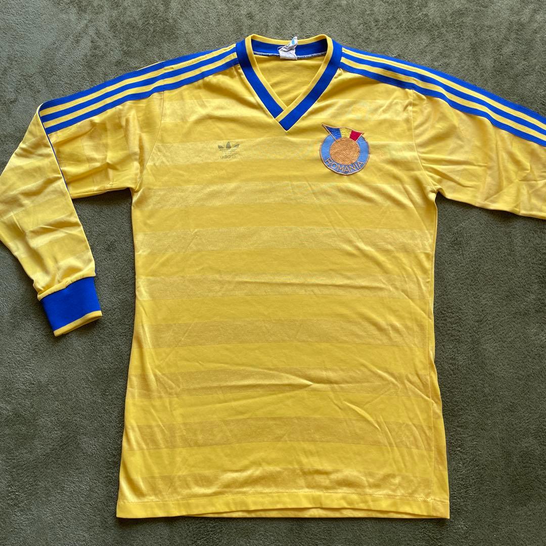 ROMANIA ルーマニア代表 80s 長袖 adidas adidas ルーマニア代表 04/05(H)S/S Q4456 555810 代表・クラブ