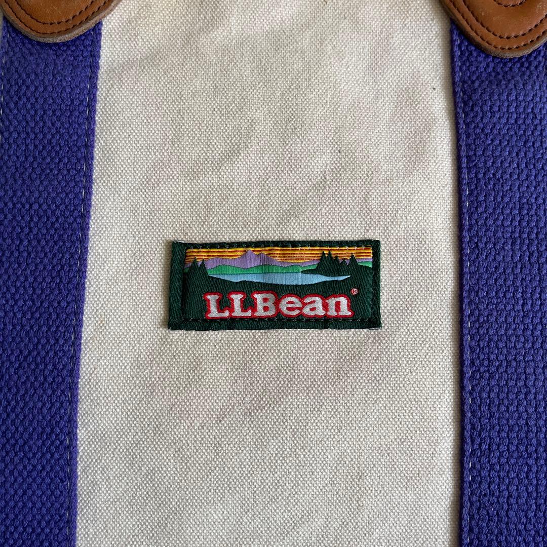 80's L.L.BEAN エルエルビーン　レザーハンドル　パープル　紫