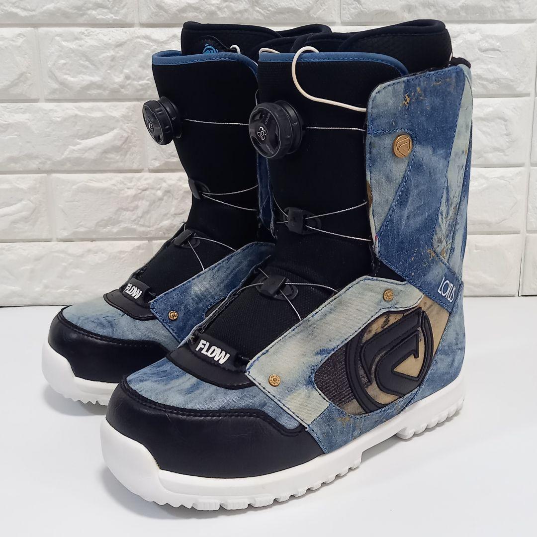 美品 FLOW レディース スノーボードブーツ LOTUS BOA 25.0cm
