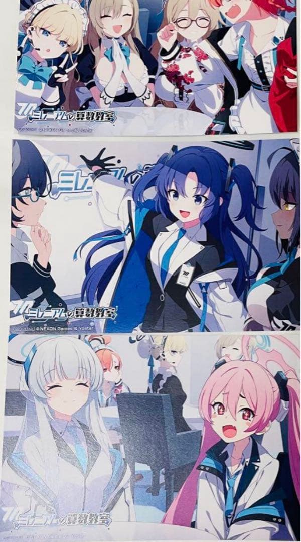 ブルーアーカイブ ブルアカふぇす ミレニアムの算数教室 ポストカード