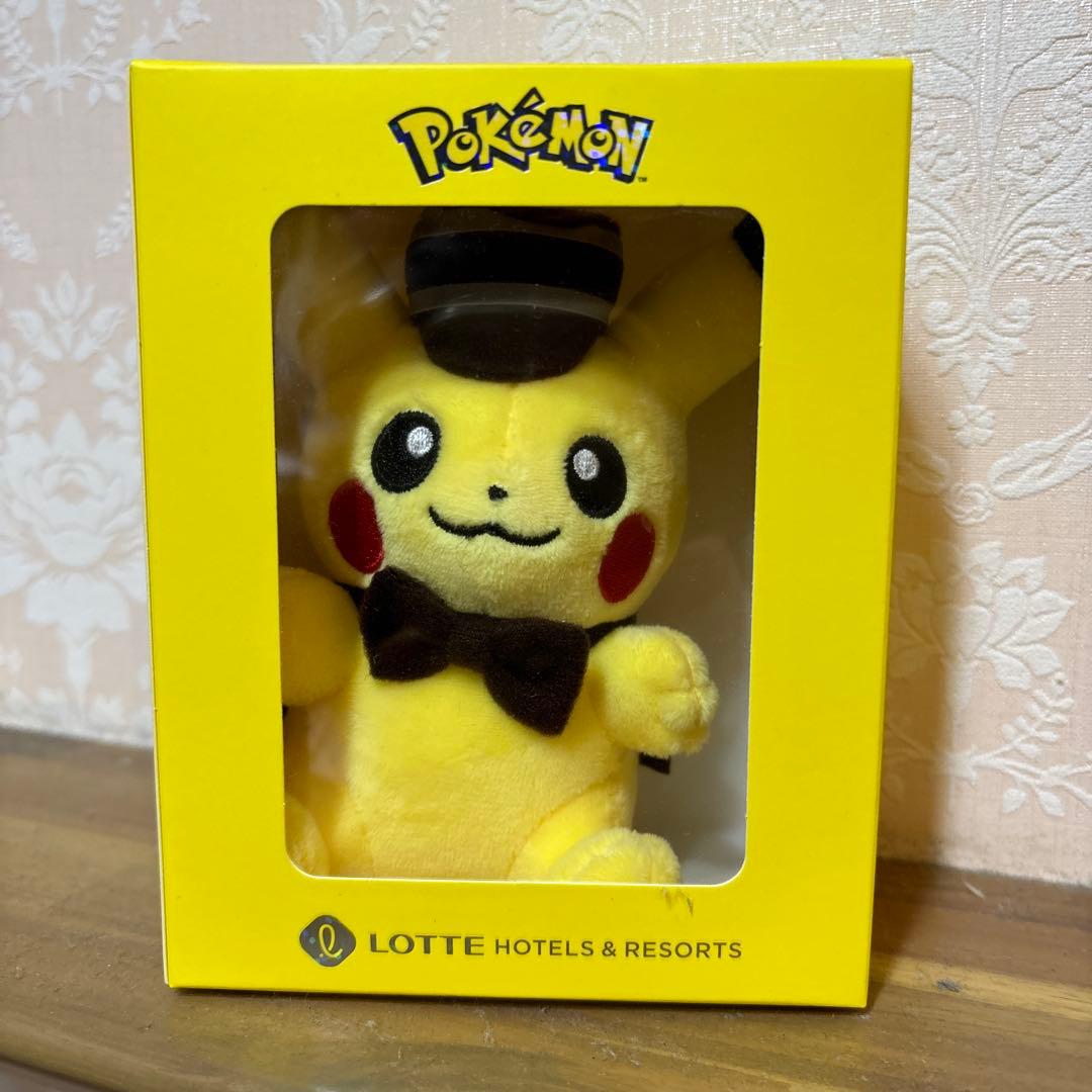 【新品】韓国ロッテホテル限定 ポケモンピカチュウ マスコットぬいぐるみ 韓国限定 ポケモン ピカチュウ ぬいぐるみ K-House_250719122206