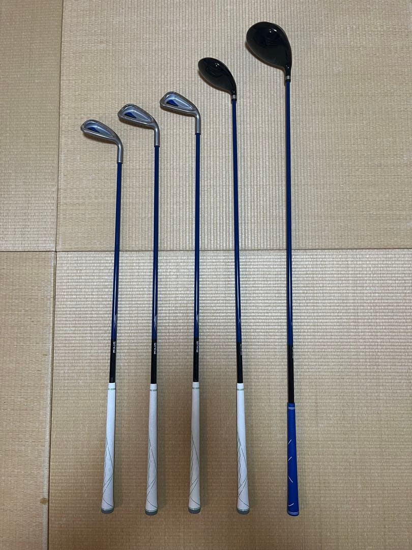 PING MOXIE ジュニア ゴルフクラブ5本セット Left Handed Ping Moxie Junior Youth Golf 5 Club Set 7,9,Hybrid
