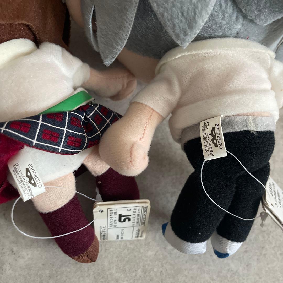 ぷちえゔぁスーパーDXぬいぐるみマリ&カヲル全2種アニメグッズレトロエヴァコンプ