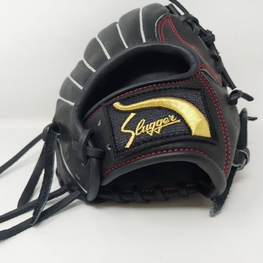 ラベル交換済 久保田スラッガー 少年軟式グラブ KSN-J6 ブラック 右