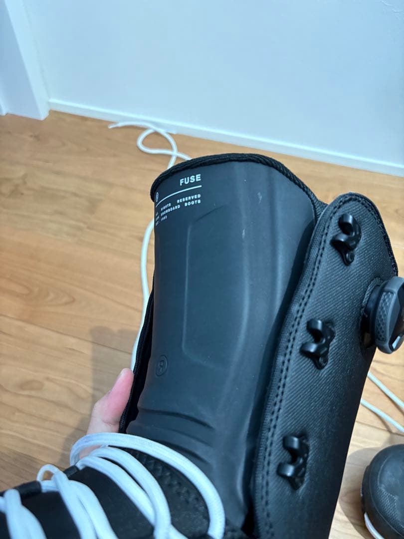 【美品】Ride FUSE 25.5cm 22-23フューズ スノーボードブーツ