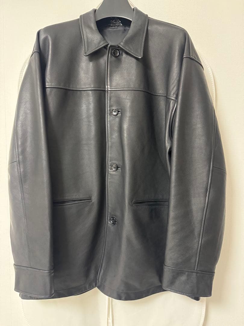 OVY Waterproof Calf Leather Car Coat - メルカリ