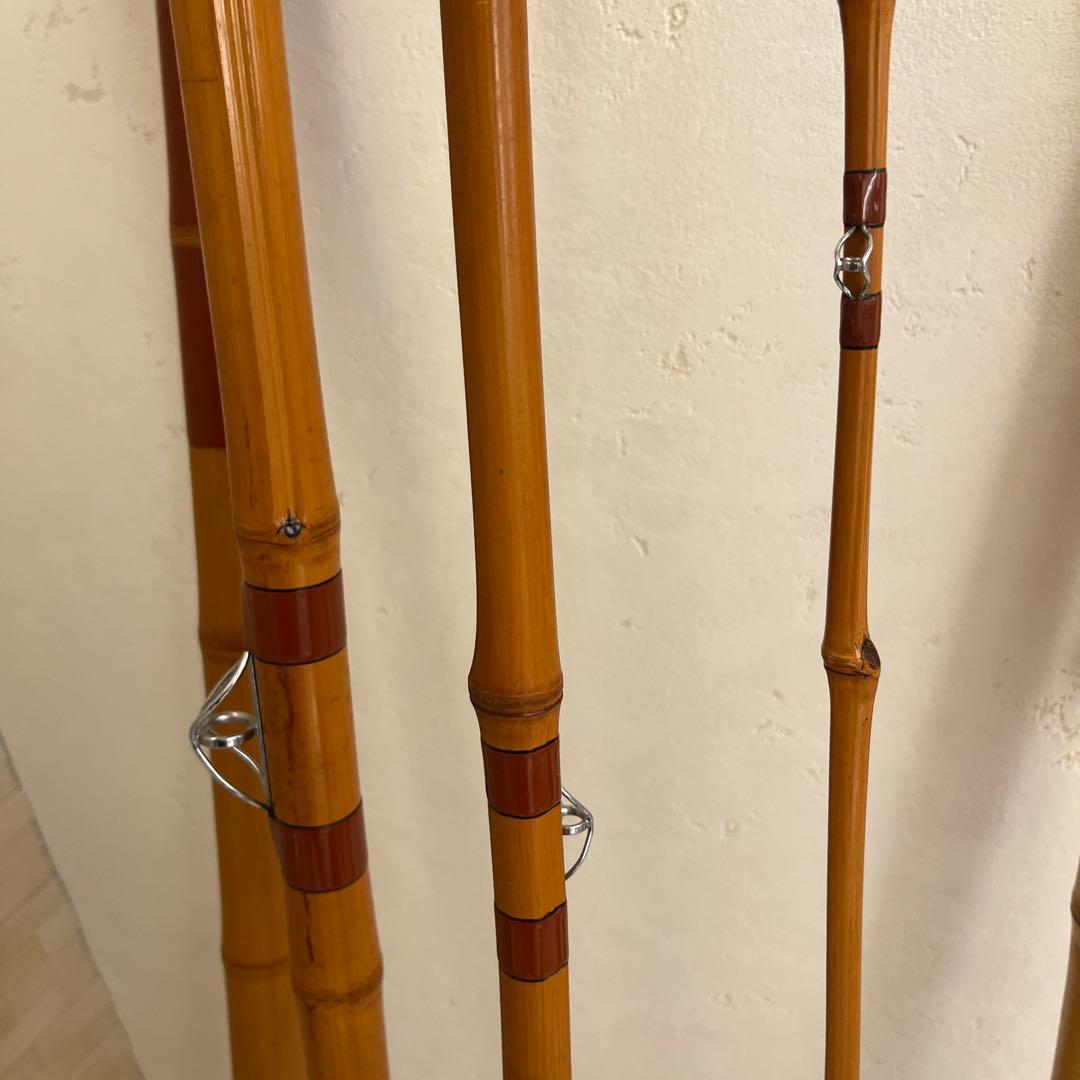 石鯛和竿 竿敏作 3本半継ぎ竹竿 石鯛竿 - メルカリ