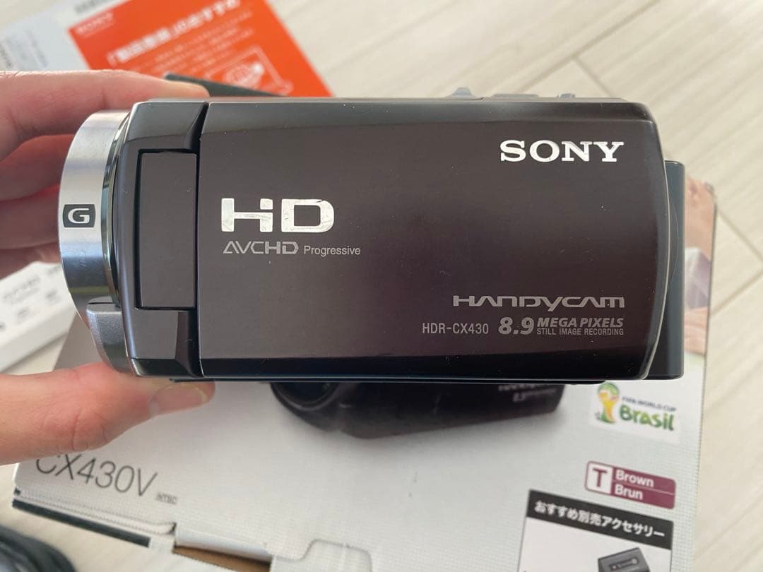 《チョイ》SONY CX430V ビデオカメラ ブラック