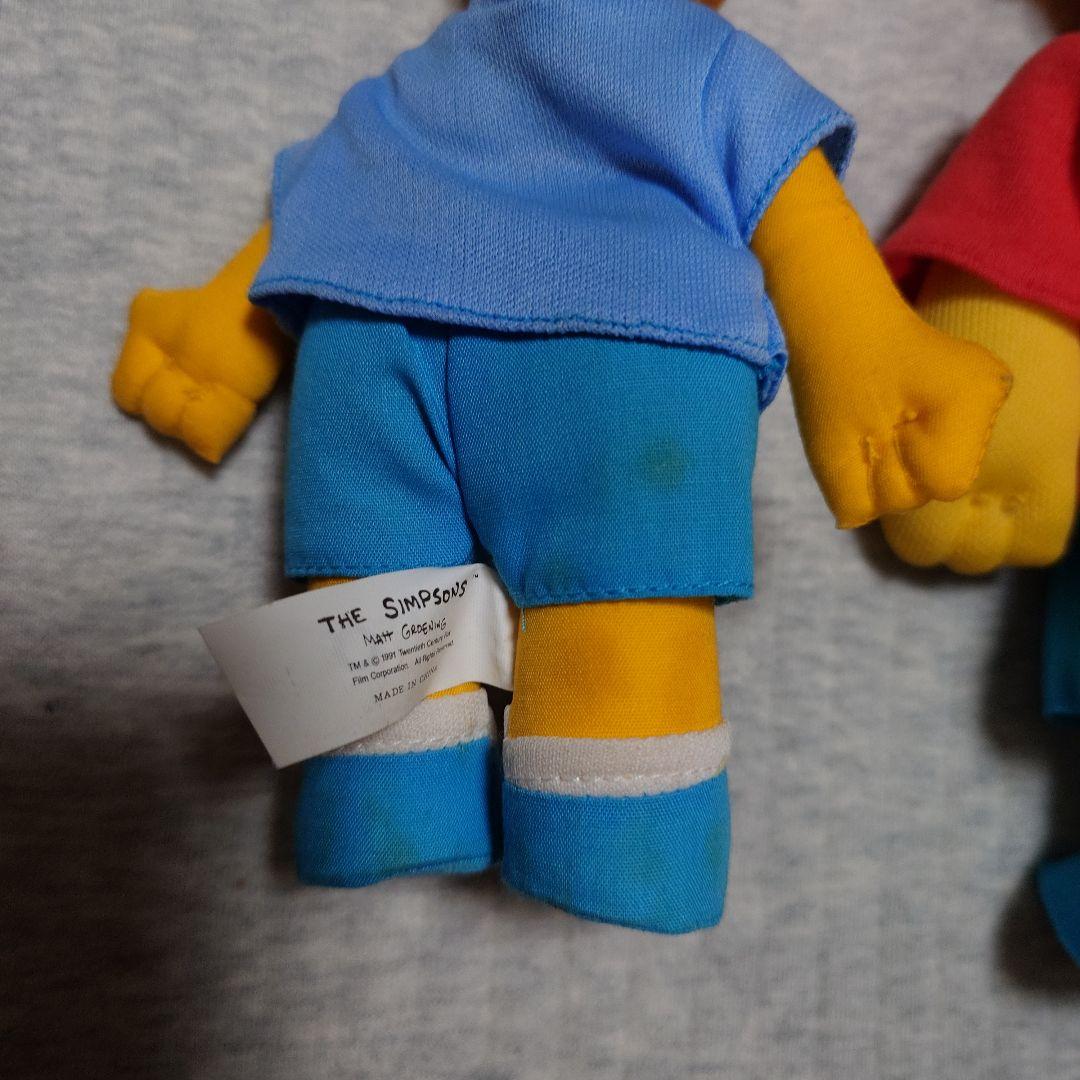 シンプソンズ　フィギュア　ぬいぐるみ　セット