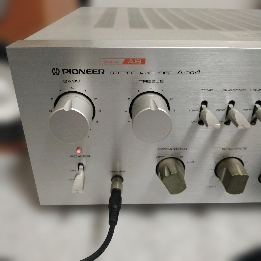 Pioneer ステレオプリメインアンプ A-004 - メルカリ