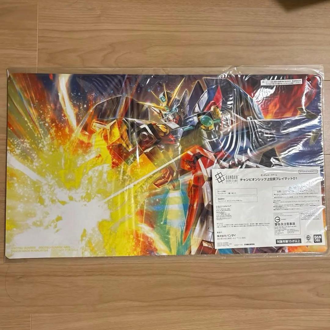 ガンダムカード　ウイングガンダムゼロ　プレイマット　エリア予選ベスト4記念品 特製プレイマット[ウイングガンダムゼロ]（WORLD CHAMPIONSHIPS 25-26