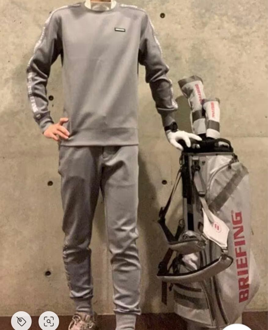 ブリーフィング ゴルフ セットアップ ネイビー - メルカリ