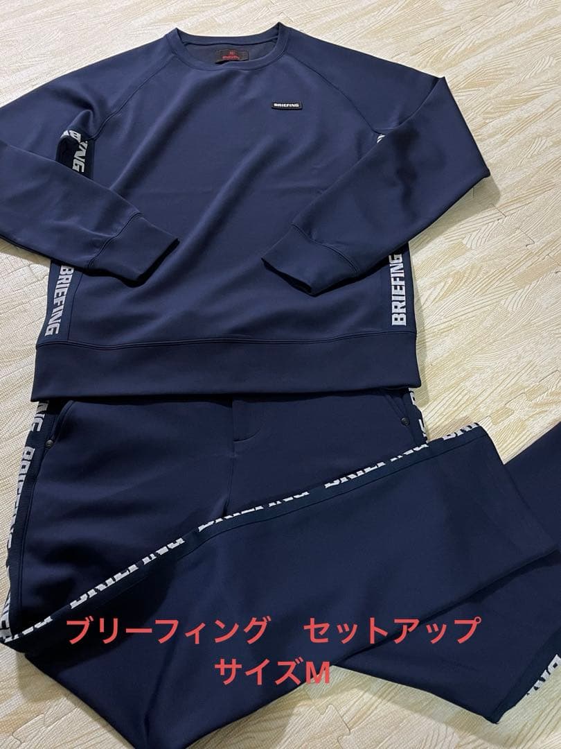 ブリーフィング ゴルフ セットアップ ネイビー - メルカリ
