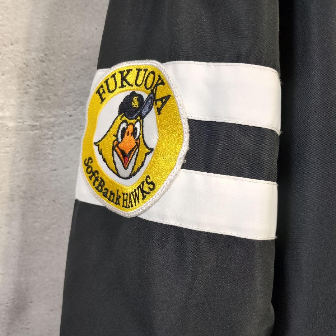 極美品 ソフトバンクホークス ブルゾン ジャンバー マジェスティク L