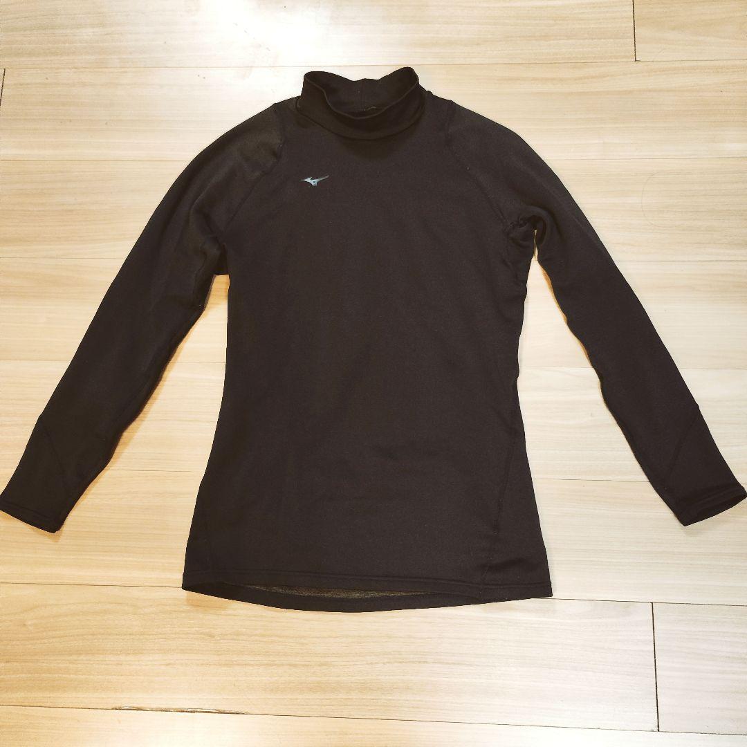 ミズノゴルフ ハイネック長袖シャツ XL 黒 - メルカリ