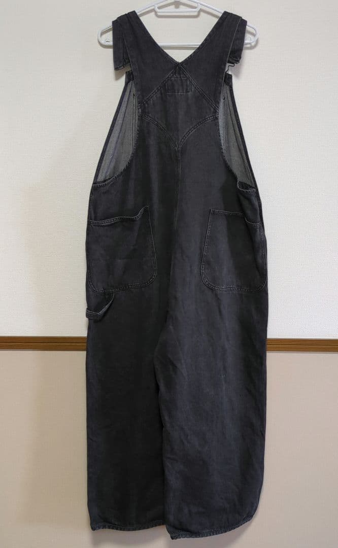 ARGUE 】 オーバーオール ブラックデニムの通販はau PAY マーケット