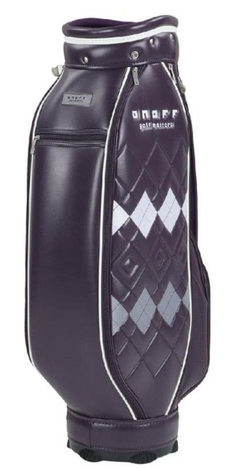 新品】オノフ レディース キャディバッグ 5口 パープル - メルカリ